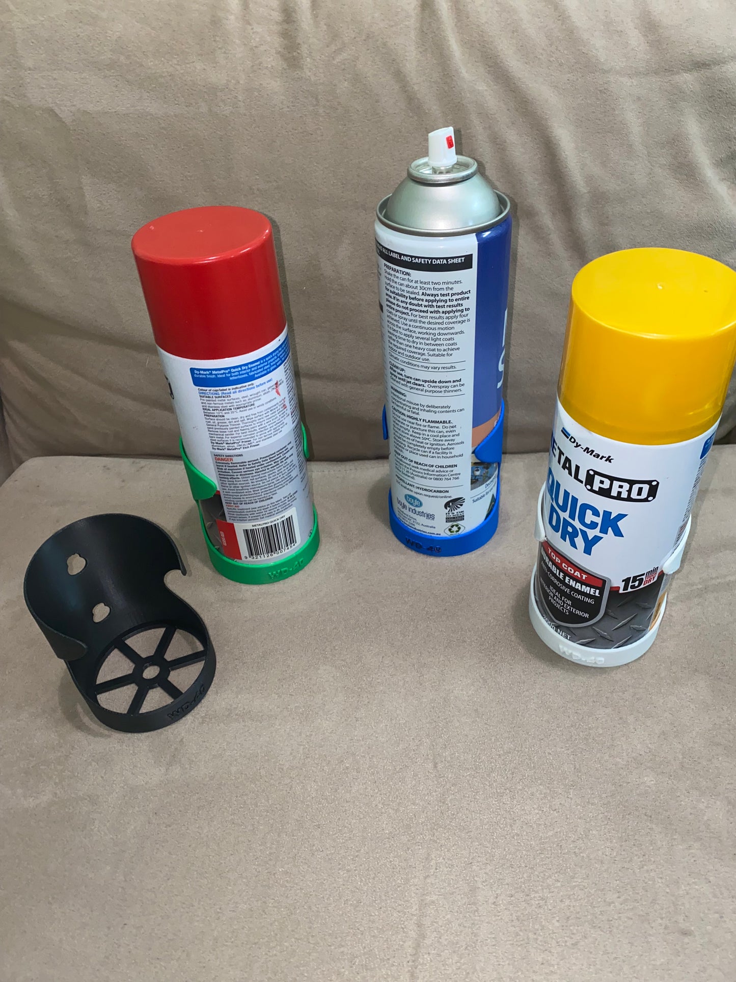 Universal Spray Can Holder 2 Pack